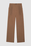 ANINE BING - CARRIE PANT CAMEL TWILL WAS $649