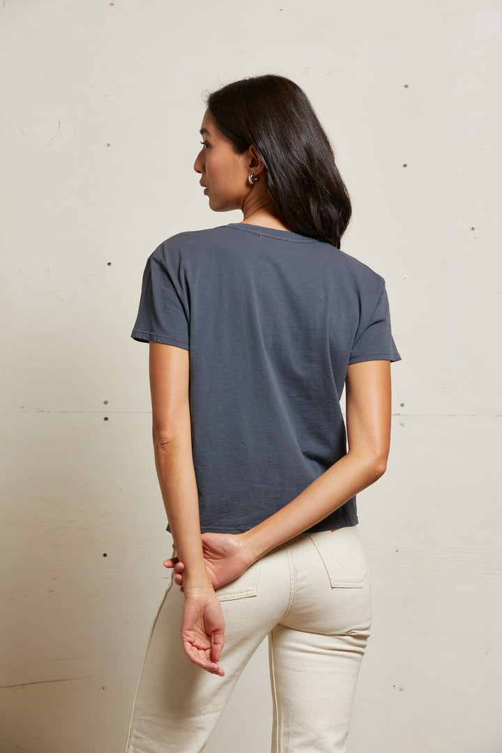 PERFECT WHITE TEE - HARLEY BOXY CREW NIGHT