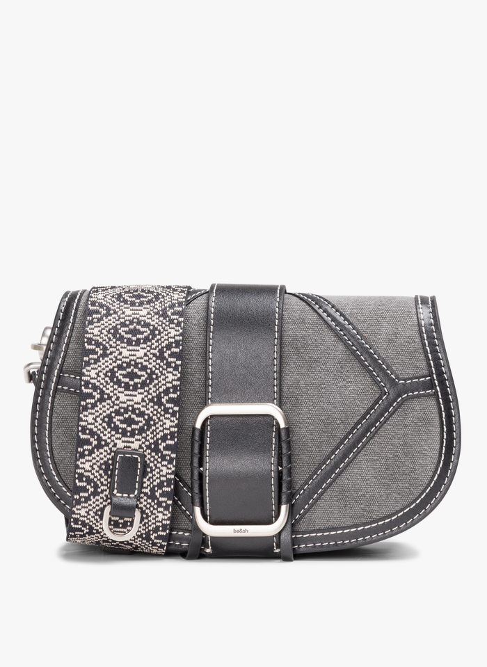 BA&SH - SAC LIN & CUIR TECHBAG