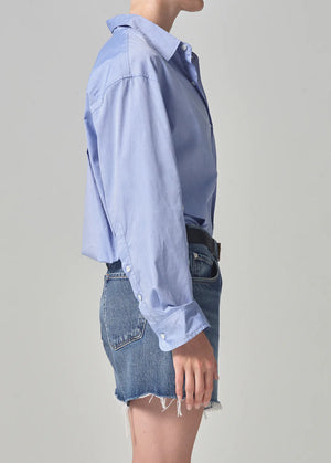 CITIZENS OF HUMANITY - KAYLA SHIRT BLUE END ON END