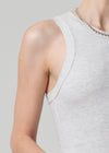 CITIZENS OF HUMANITY - ISABEL TANK HEATHER GREY