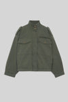 anine bing audrey jacket army green