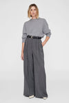 ANINE BING - LEE CREW HEATHER GREY