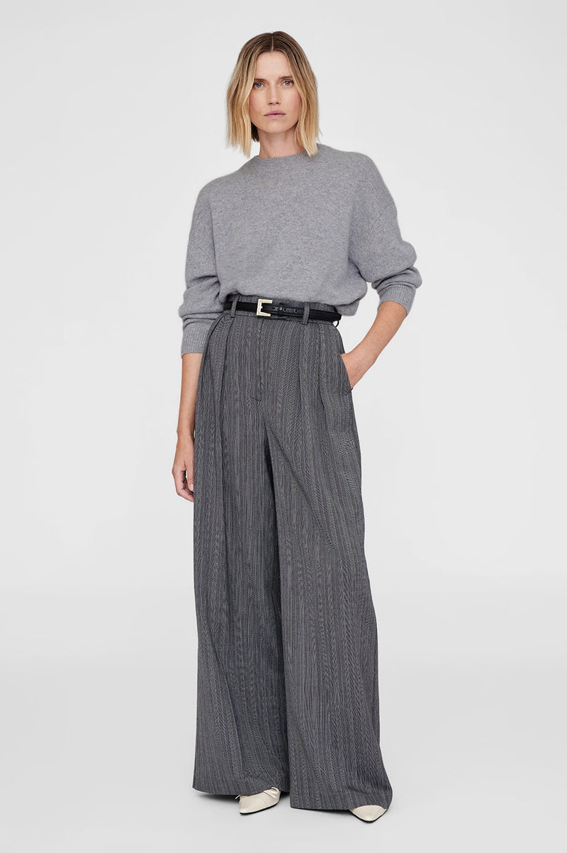 ANINE BING - LEE CREW HEATHER GREY