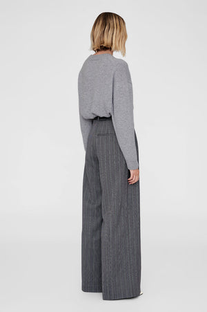 ANINE BING - LEE CREW HEATHER GREY