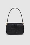 ANINE BING - LILI BAG BLACK PEBBLED