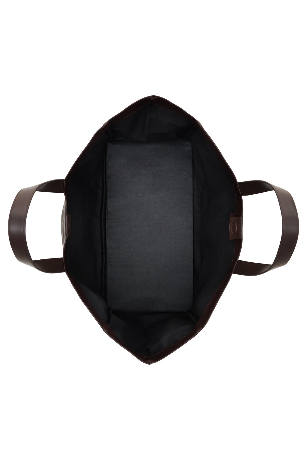 ANINE BING - LARGE RIO TOTE DARK BROWN
