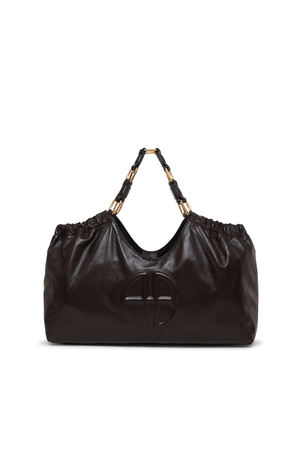 ANINE BING - MEDUIM KATE TOTE DARK BROWN