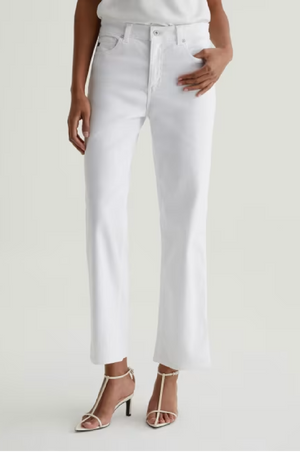 AG DENIM - BRINLEY CROP GALLERY WHITE