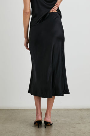 RAILS - ANYA MIDI SKIRT BLACK