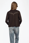 ZADIG ET VOLTAIRE - MISSYA CP WEST STRASS CHOCOLATE