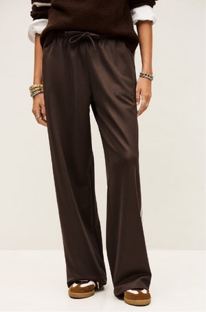 BA&SH - JOSHUA JOGGERS IN CHOCOLATE