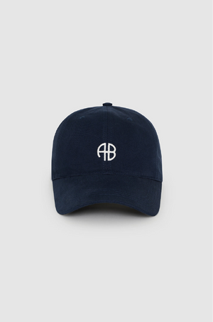 ANINE BING - JEREMY BASEBALL CAP AB WASHED NAVY