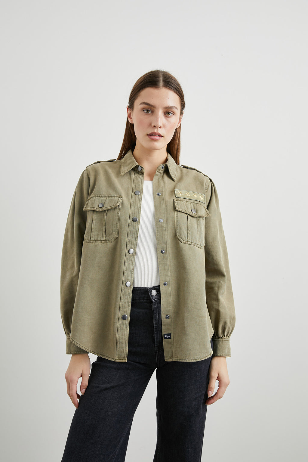 RAILS - CAMERON  BUTTON UP JACKET CANTEEN