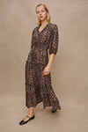 RAILS - CATERINE DRESS BROWN NALA