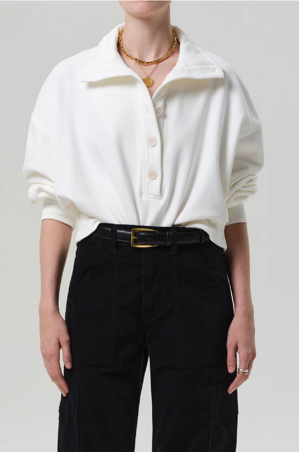 CITIZENS OF HUMANITY - MIRELLE FUNNEL NECK IN PASHMINA