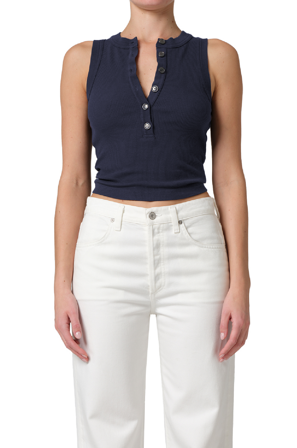 CITIZENS OF HUMANITY - CARALYN TANK IN NAVY