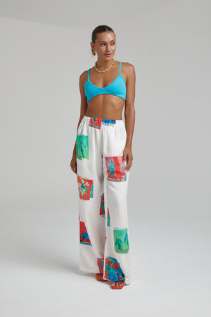 SUMMI SUMMI - LINEN MONTAGE PANTS