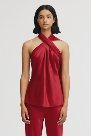 ACLER - CRIMSON  YEGREEN TOP