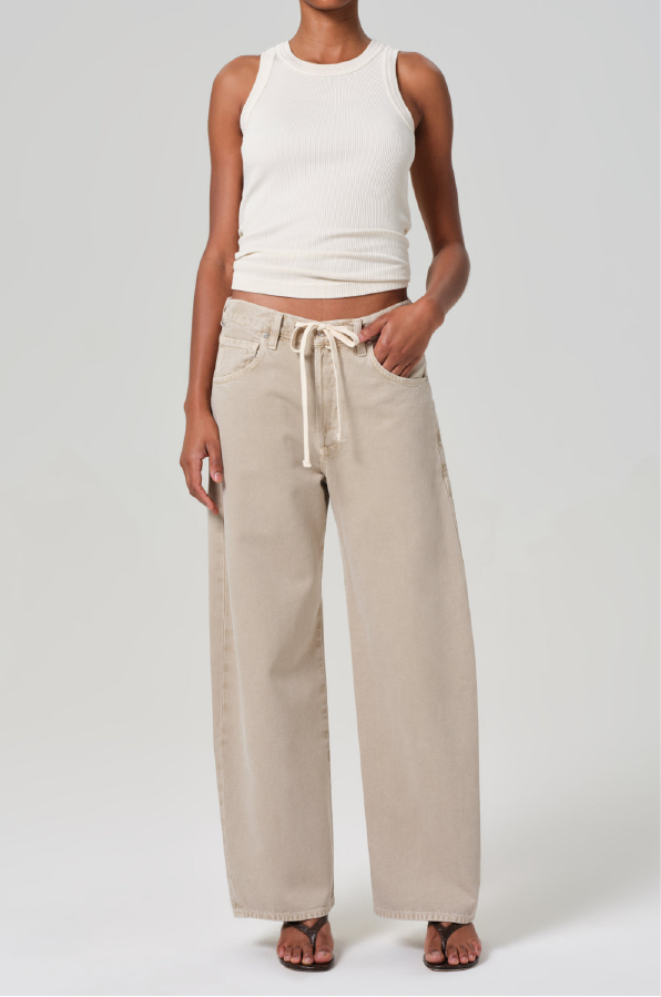 CITIZENS OF HUMANITY -BRYNN TROUSER BURNISHED QUARTZ
