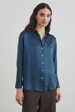 RAILS - DORIAN ARTIC STRIPE SHIRT