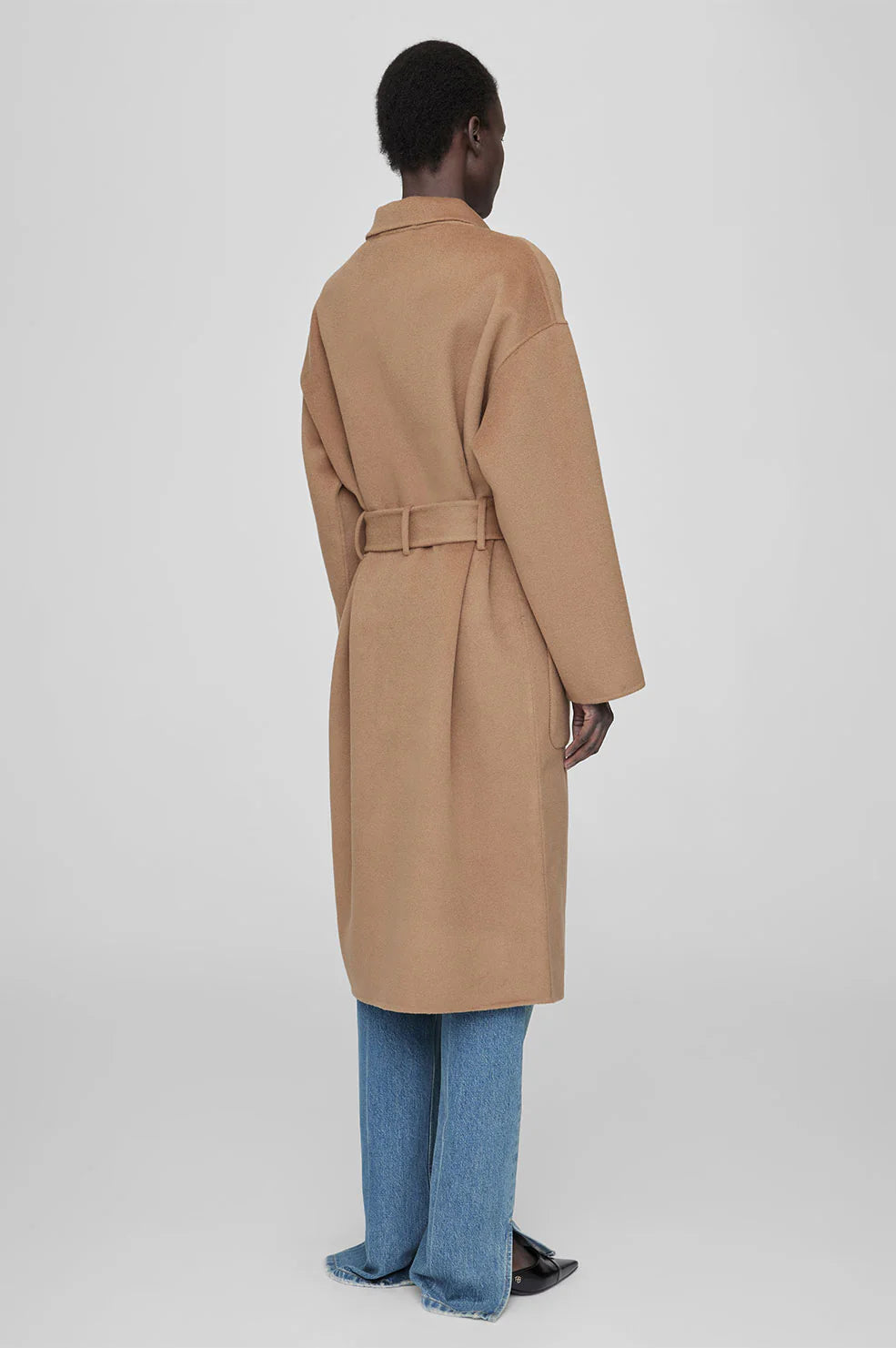 ANINE BING -  THE DYLAN COAT CAMEL