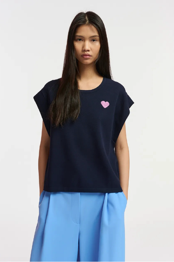 ESSENTIEL ANTWERP - FIGEAS PULLOVER BLUE WAS $429