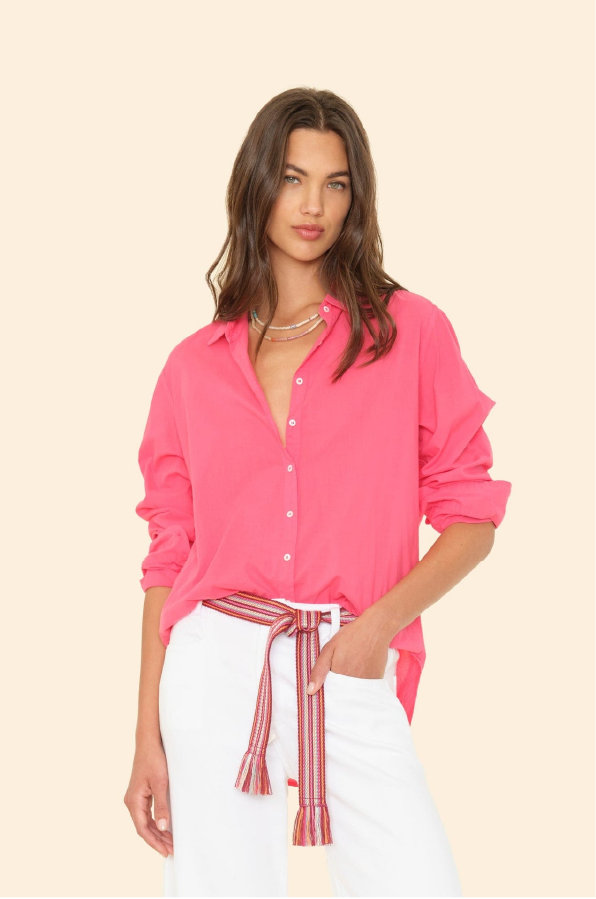 XIRENA - SYDNEY SHIRT STRAWBERRY