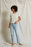 PERFECT WHITE TEE - HARLEY BOXY CREW BRIGHT IVORY