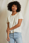 PERFECT WHITE TEE - HARLEY BOXY CREW BRIGHT IVORY