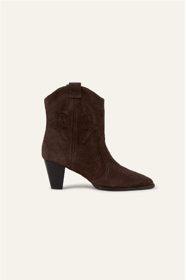 BA&SH - CASEY BOOTS CHOCOLATE