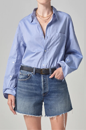 CITIZENS OF HUMANITY - KAYLA SHIRT BLUE END ON END