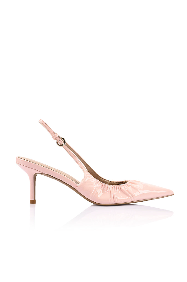 LANA WILKINSON - CHARLOTTE PUMP IN BLUSH PINK