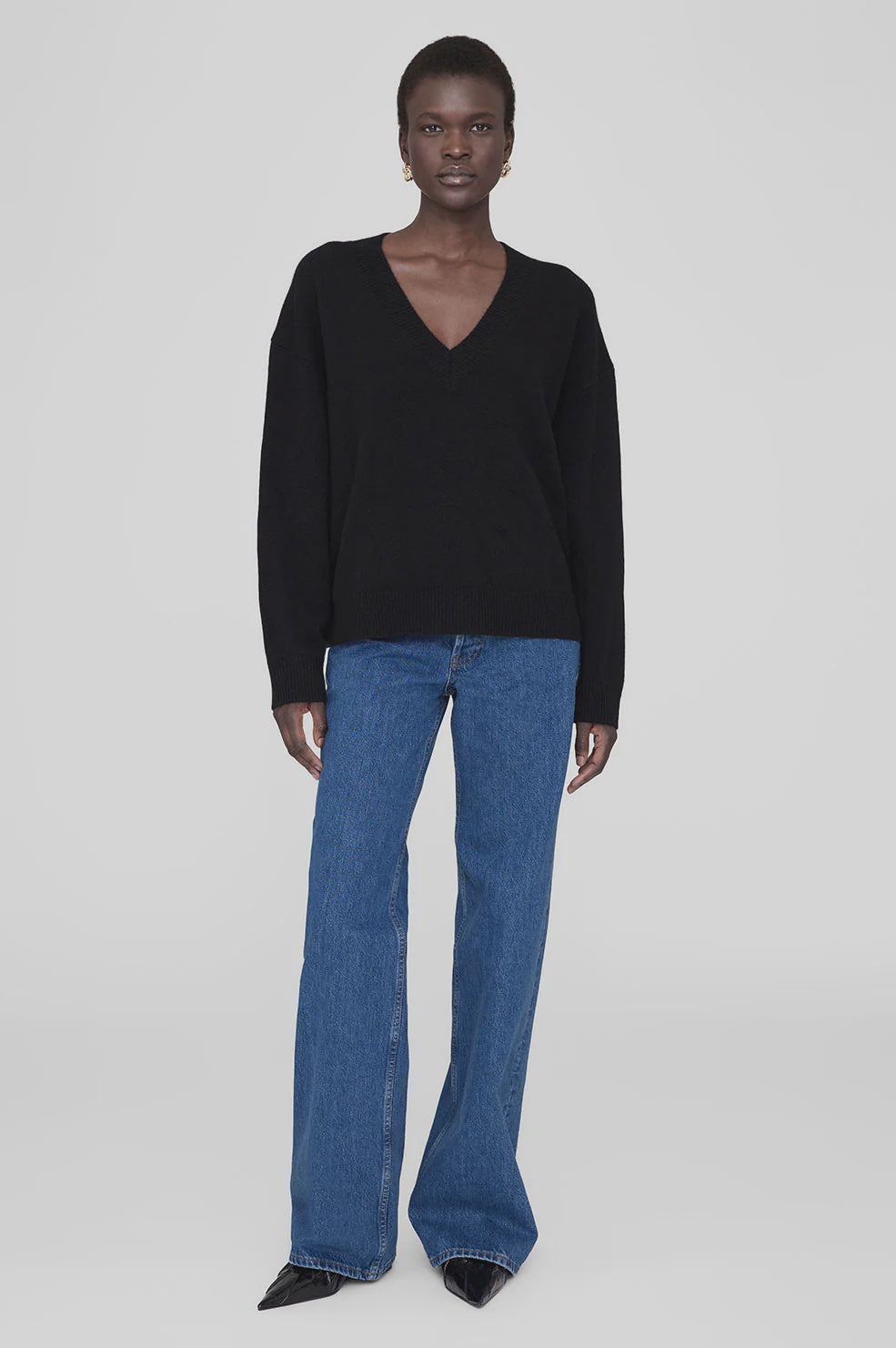 ANINE BING - LEE SWEATER BLACK