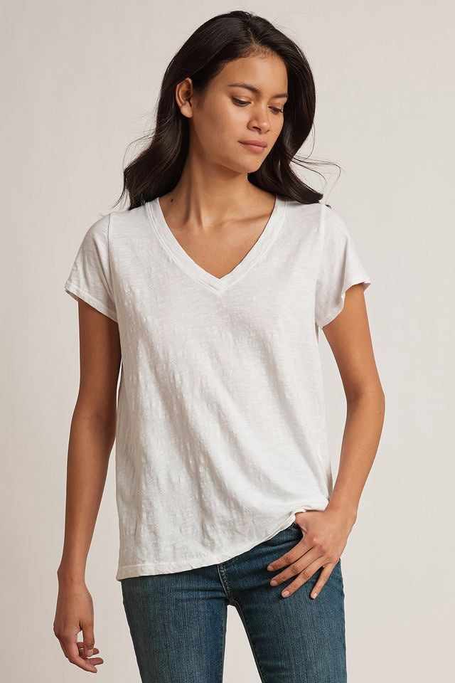 VELVET - JILIAN TEE WHITE