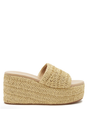 LMS - THE ELLE WEDGE IN NATURAL