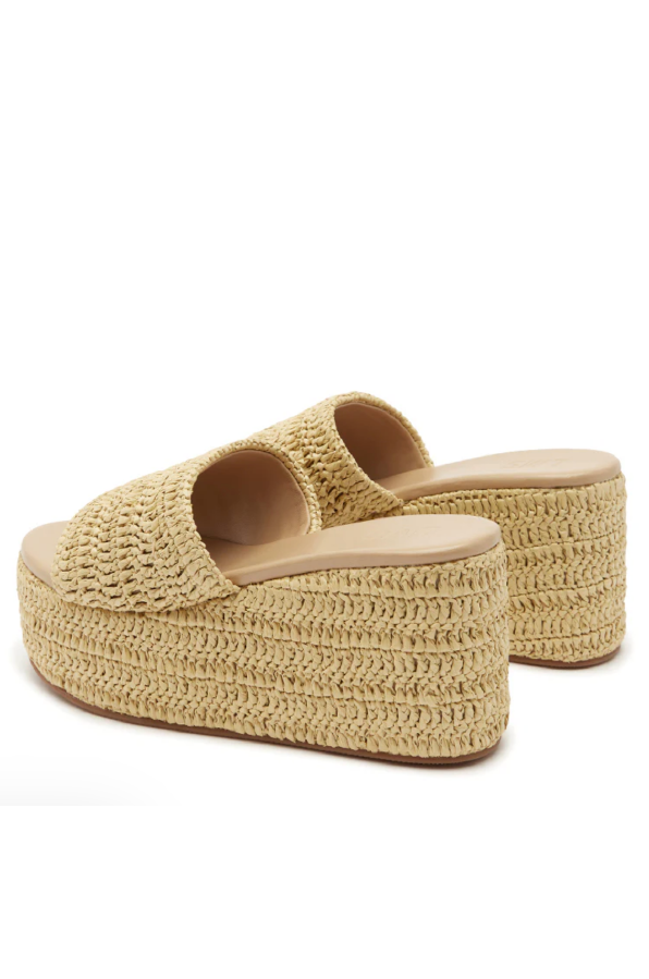 LMS - THE ELLE WEDGE IN NATURAL
