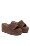 LMS - THE ELLE WEDGE IN BROWN