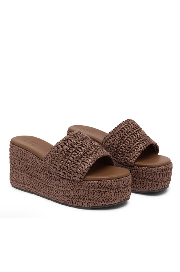 LMS - THE ELLE WEDGE IN BROWN