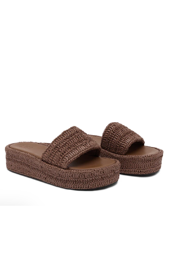LMS - THE MARY WEDGE IN BROWN