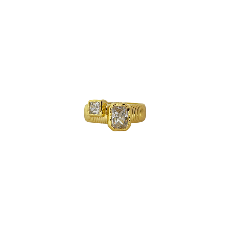 MOUNTAIN MOON - MAIA RING GOLD