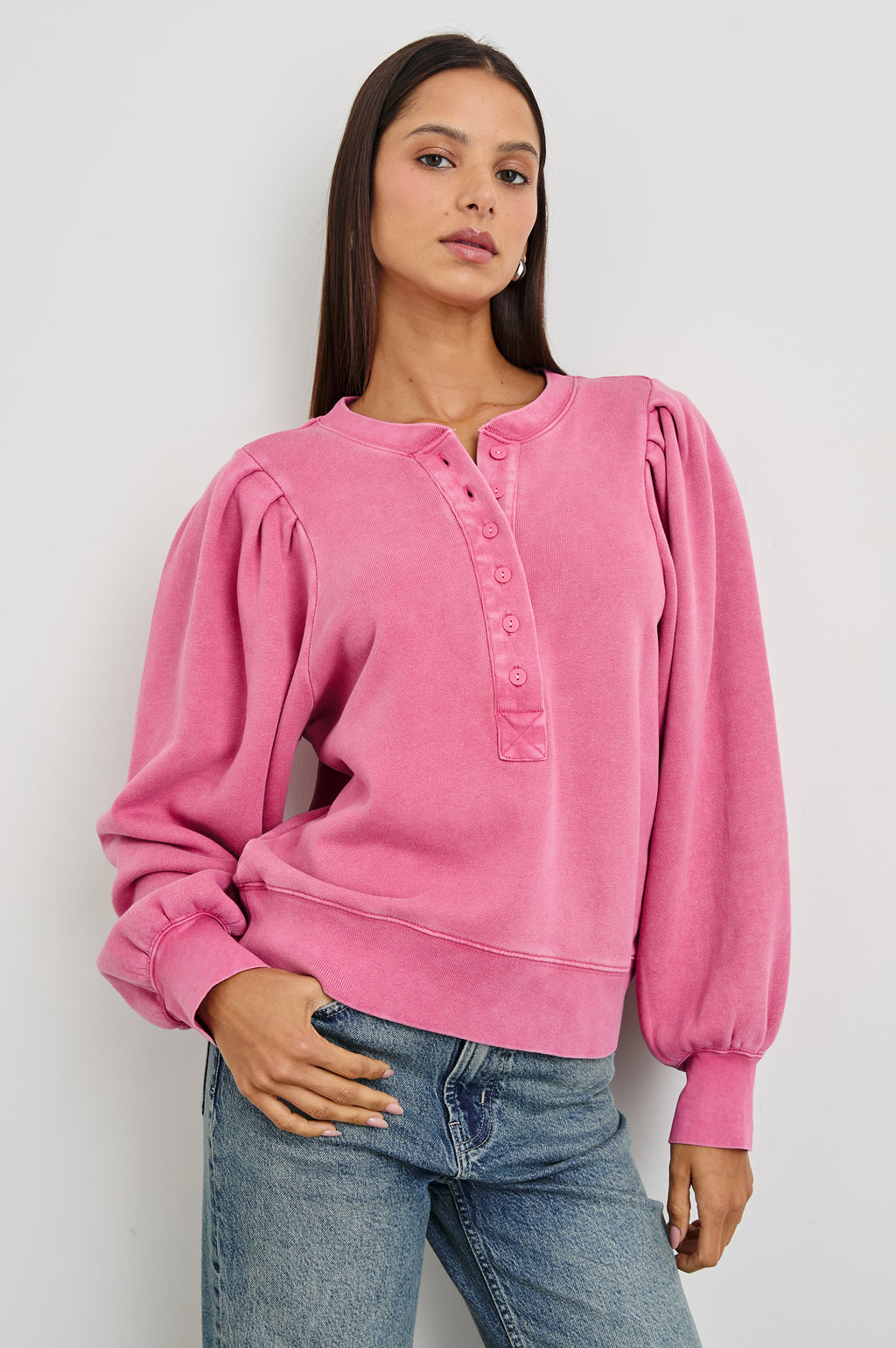 RAILS - MARIANA SWEATSHIRT HIBISCUS