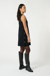 ONTE - SELENA TUNIC DRESS BLACK