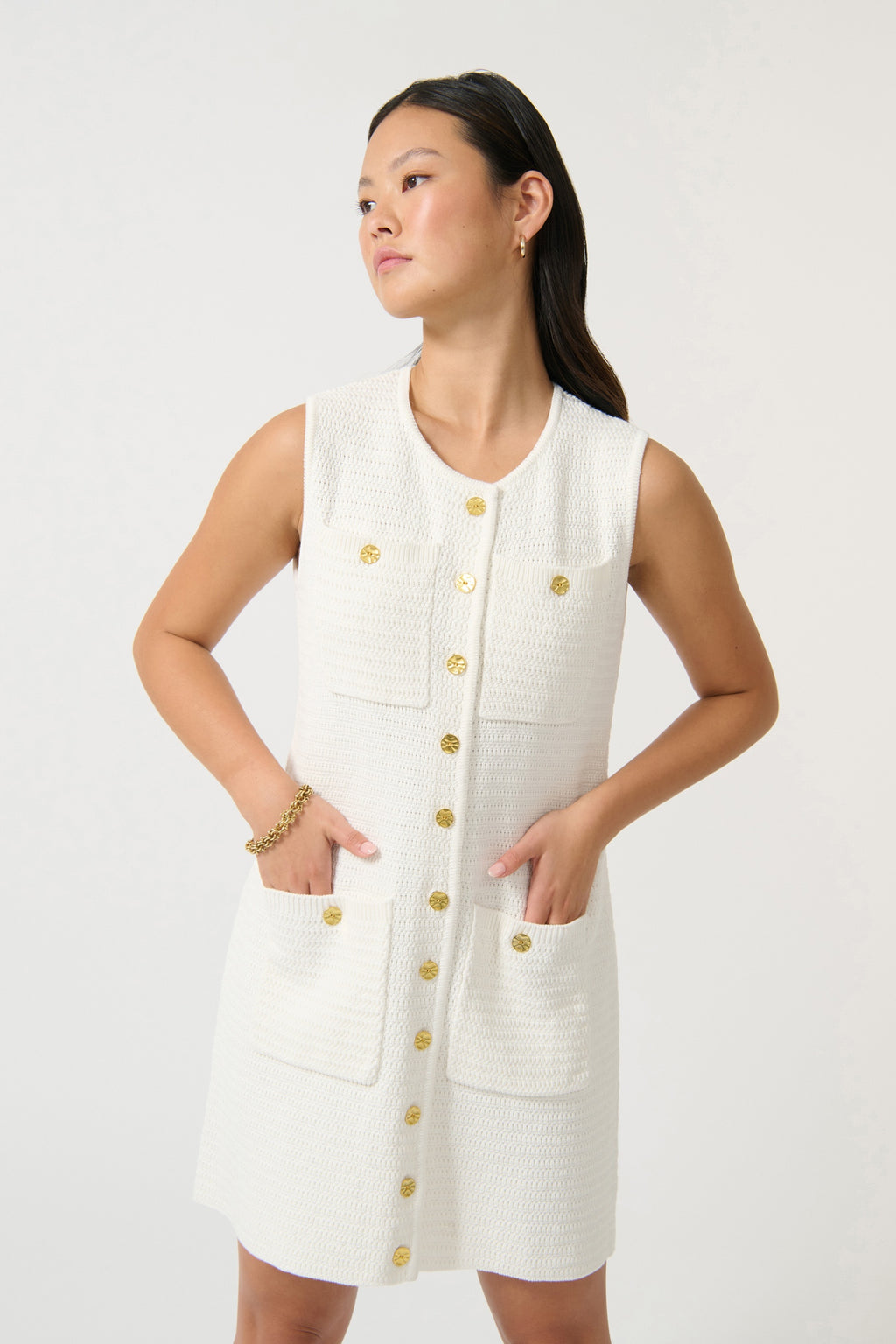 ONTE - HELENA WHITE DRESS