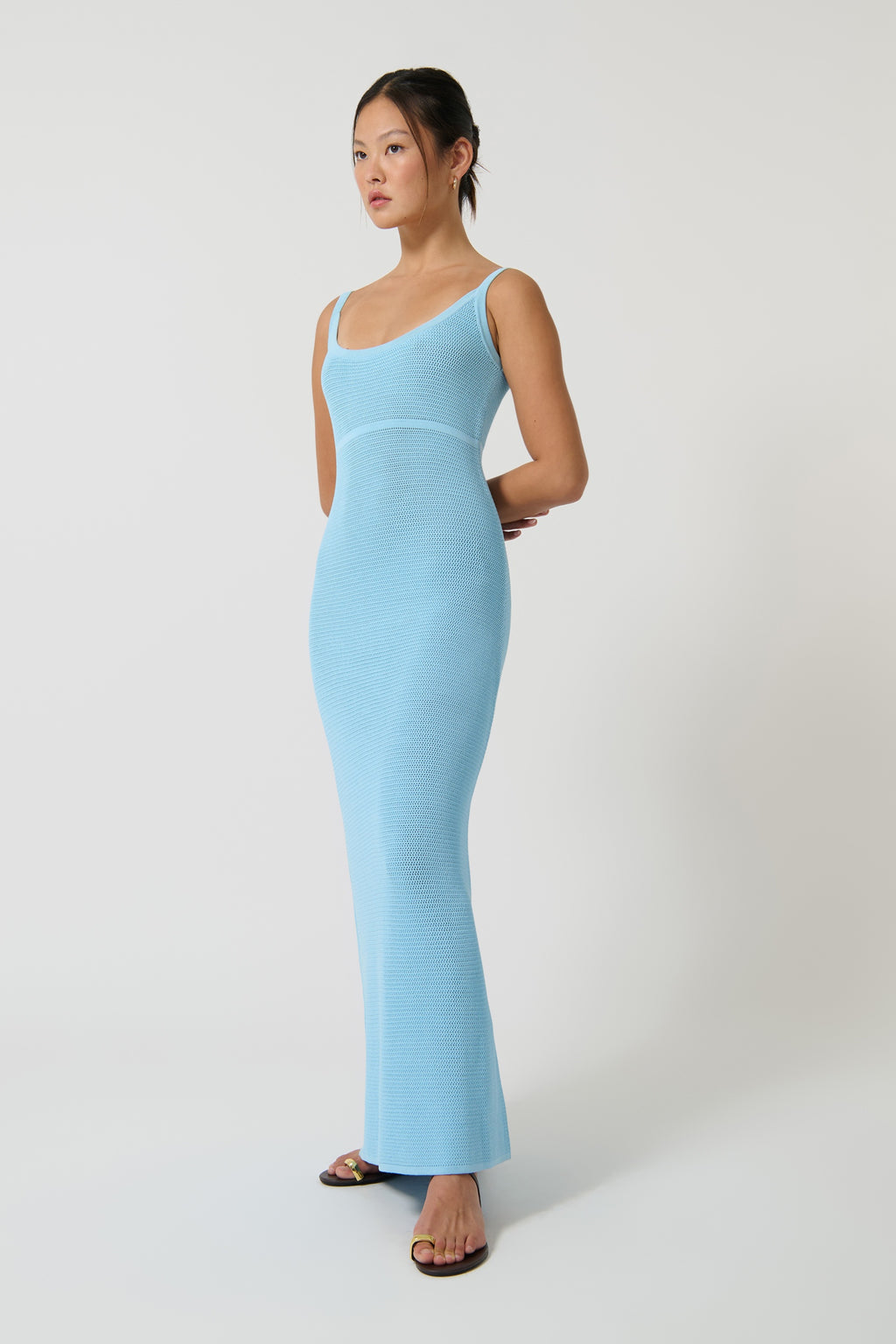 ONTE - YOLANDA AQUAMARINE DRESS