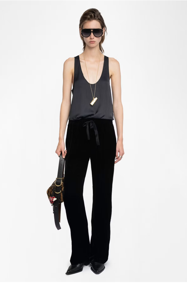 ZADIG ET VOLTAIRE - POMA VELVET BLACK