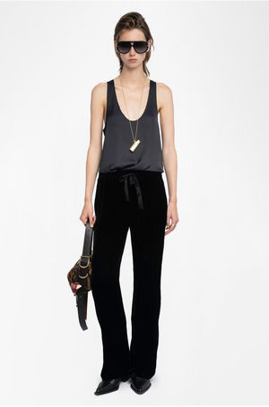 ZADIG ET VOLTAIRE - POMA VELVET BLACK