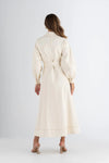 PASDUCHAS - ABUNDANCE SHIRT MIDI DOVE