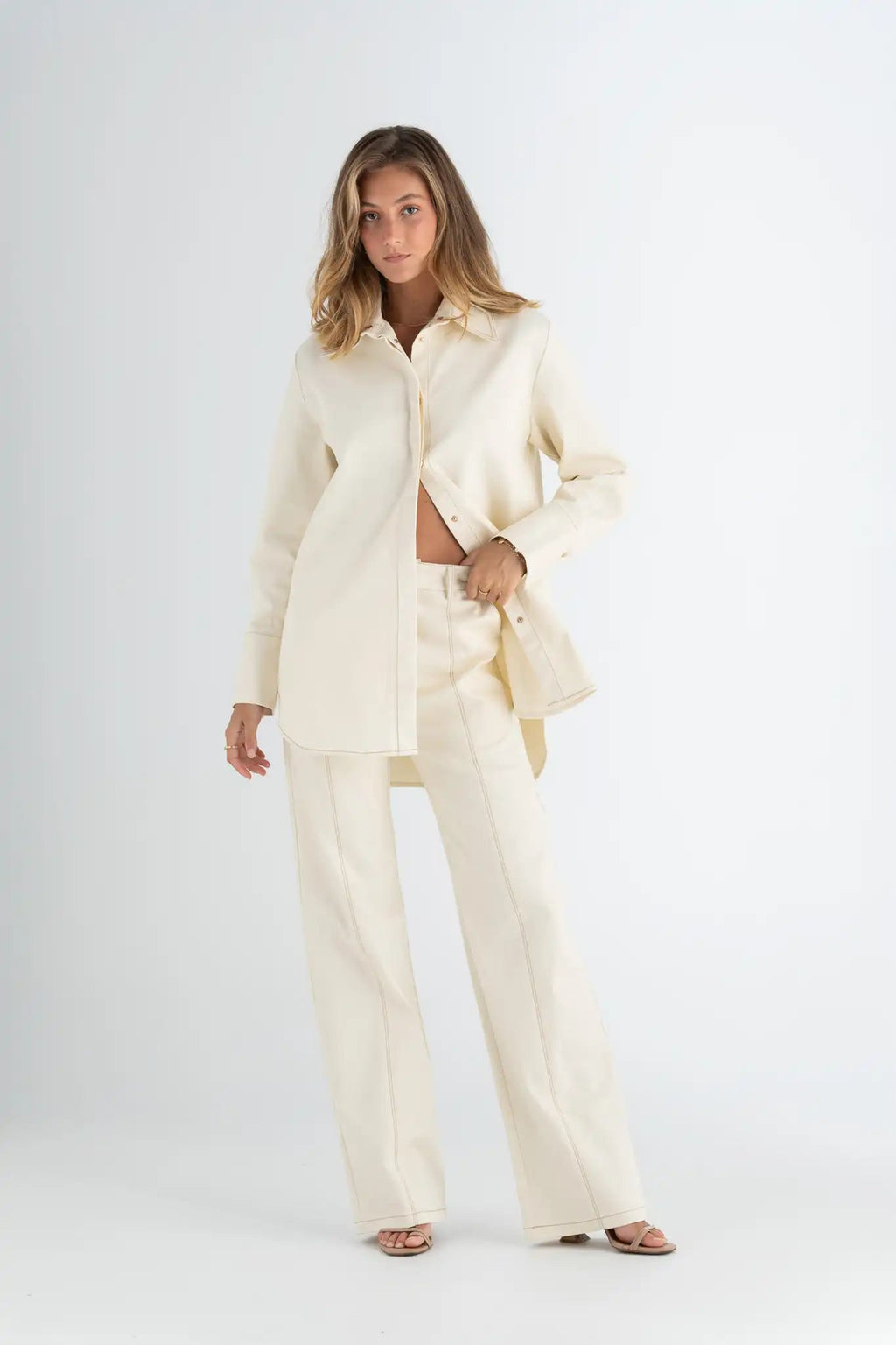 PASDUCHAS - ABUNDANCE PANT DOVE CREAM