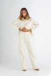 PASDUCHAS - ABUNDANCE PANT DOVE CREAM